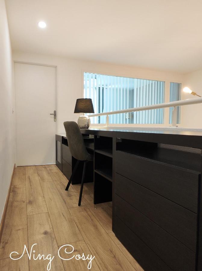 Superbe Cosy Duplex Appartement T3 Charpenne Tete D'Or Avec Parking Prive Gratuit Villeurbanne Extérieur photo